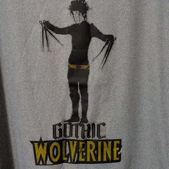 No boundaries 'Gothic Wolverine' Homemade Tank Top - Picture 2 of 5